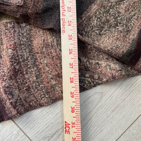 Baba One-Size Women's Vintage Lagenlook Button-Up Cardigan Jacket - Picture 5 of 8